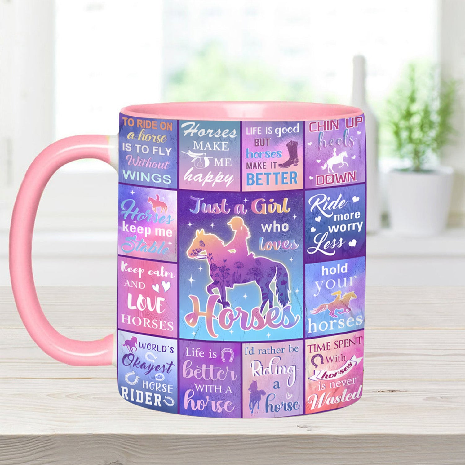 Horse Accent Mug Love Horse Gifts For Horse Lovers Woman - Image 5