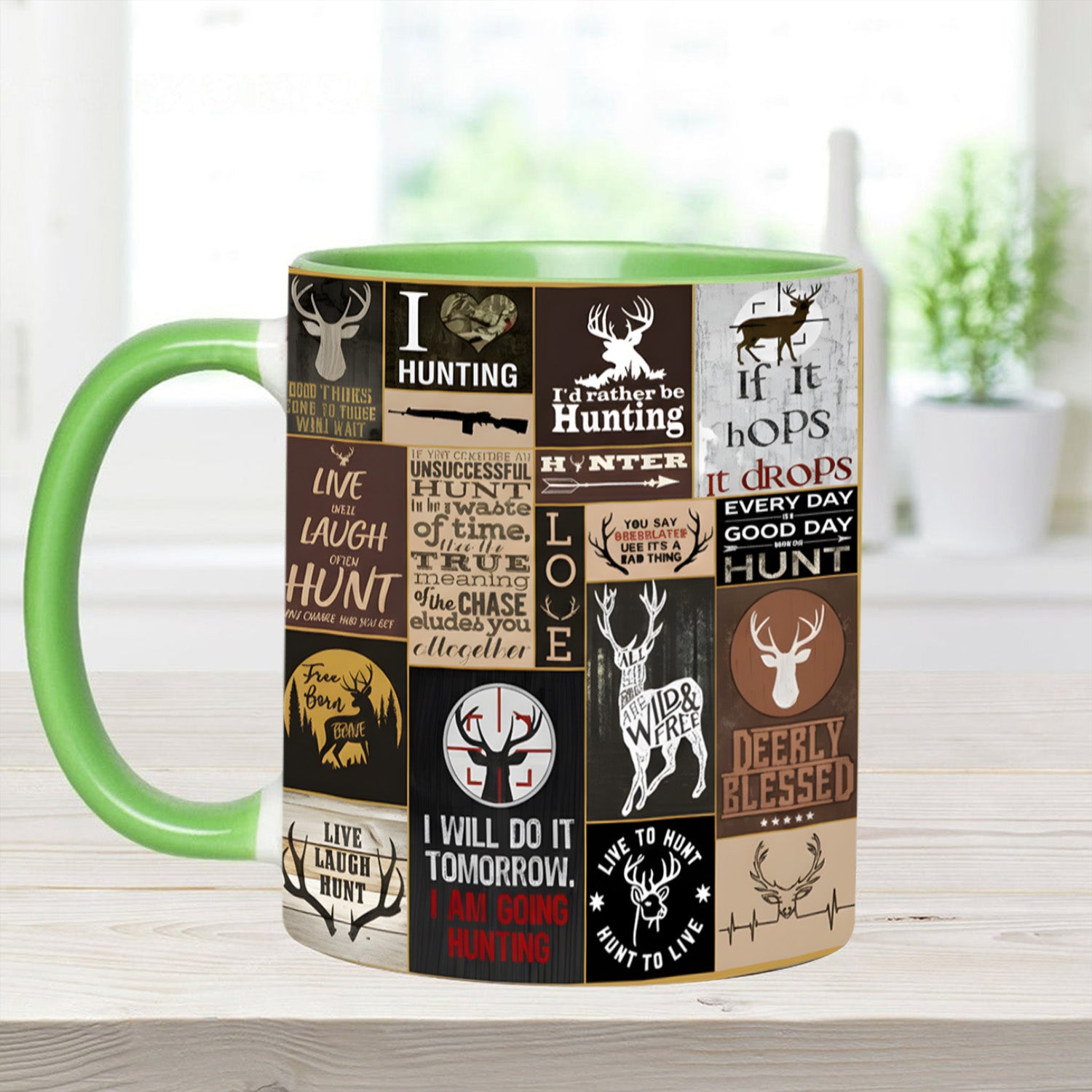 Hunting Spirit Vintage Collection Accent Mug Gift For Outdoor Adventurers - Image 2