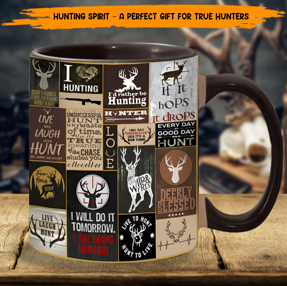 Hunting Spirit Vintage Collection Accent Mug Gift For Outdoor Adventurers