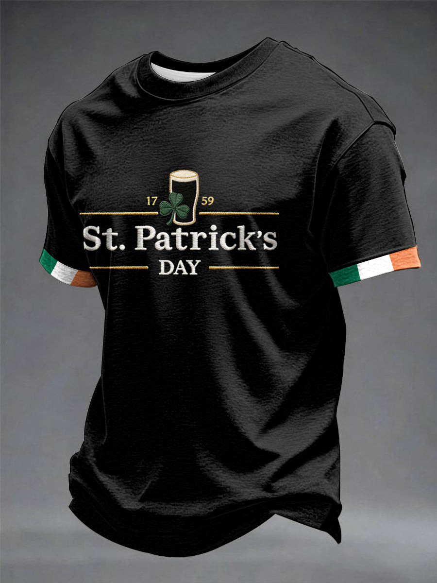 Ireland St Patrick's Day T-Shirt Funny St Patricks Day Shirts Gifts For Beer Lovers