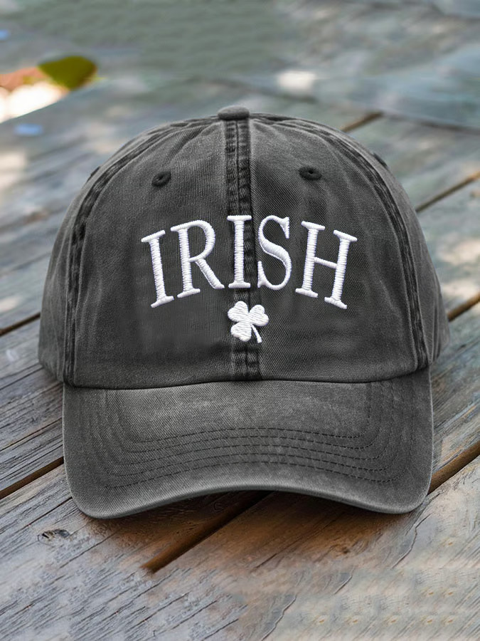 Irish Saint Patrick's Day Hat Embroidered Holiday Hat St Patricks Day Gift For Dad - Image 2