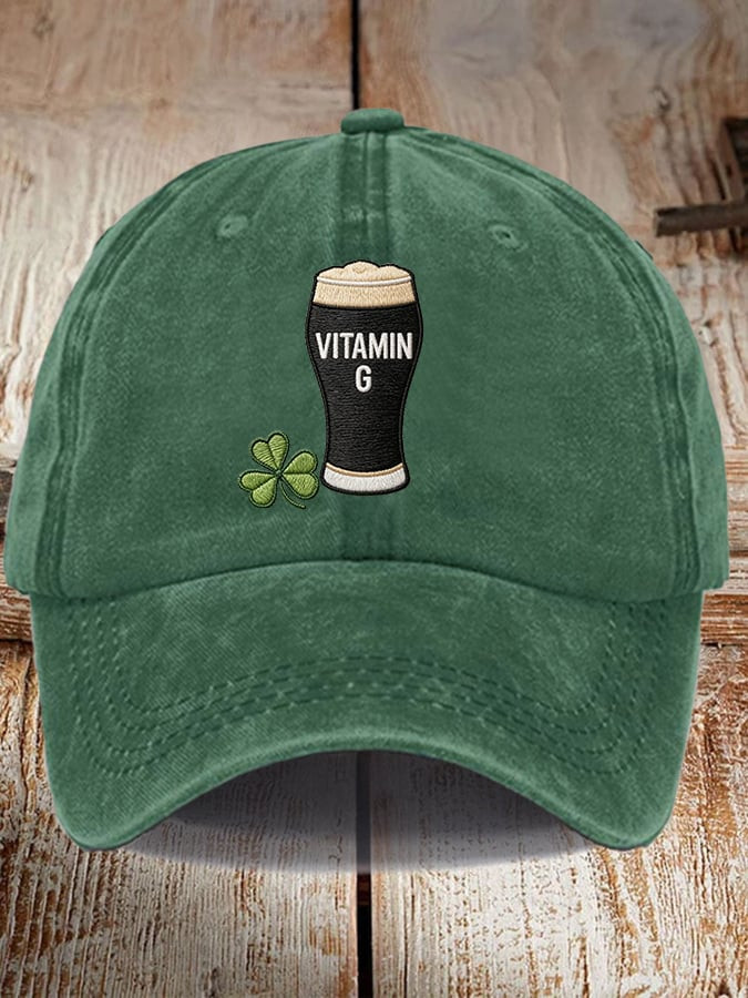 Irish Saint Patrick's Day Hat Embroidered Holiday Hat St Patrick's Day Gift Ideas - Image 2