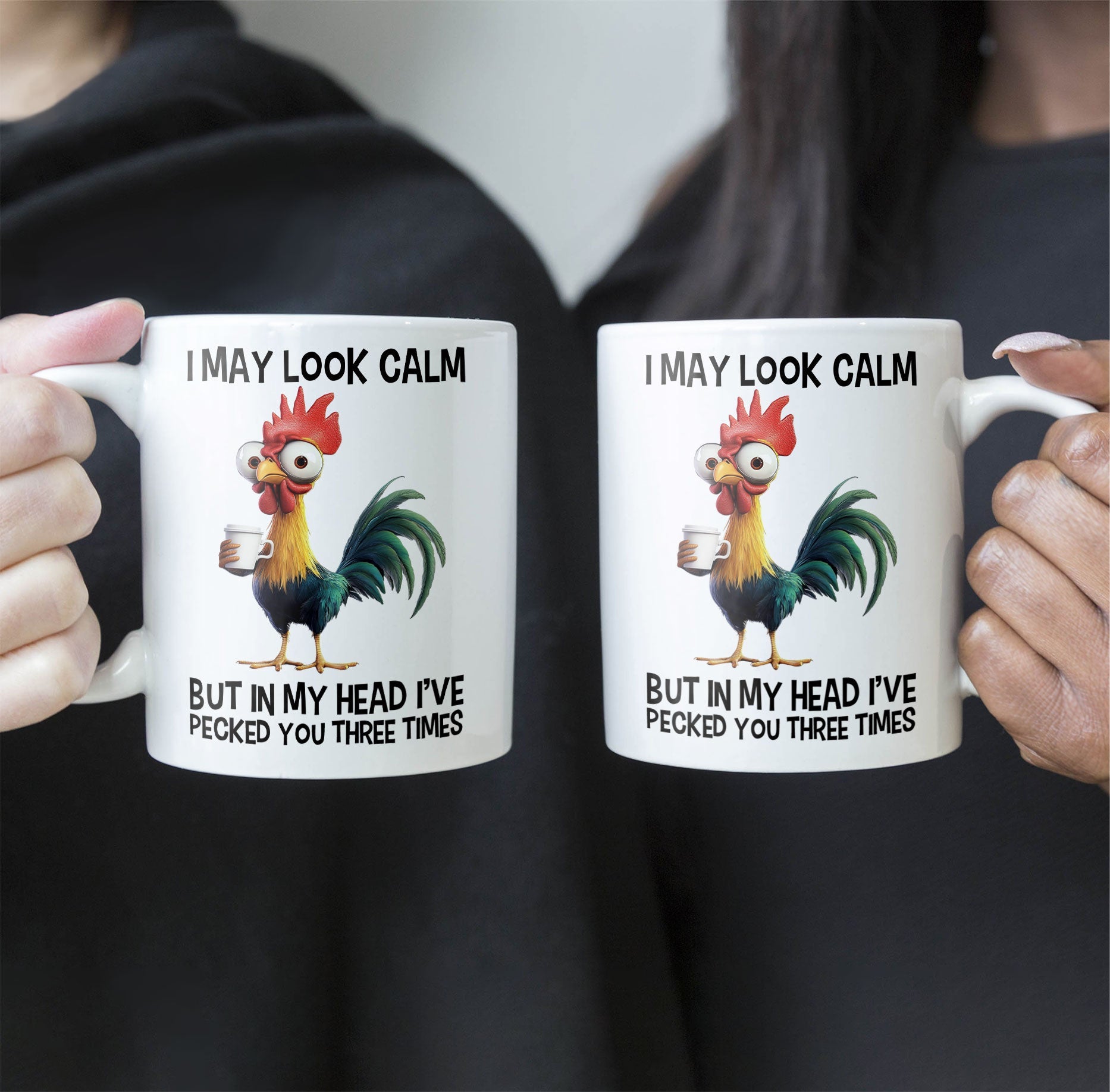 I've Pecked You Funny Chicken Mug Chicken Gifts For Chicken Lovers - Image 3