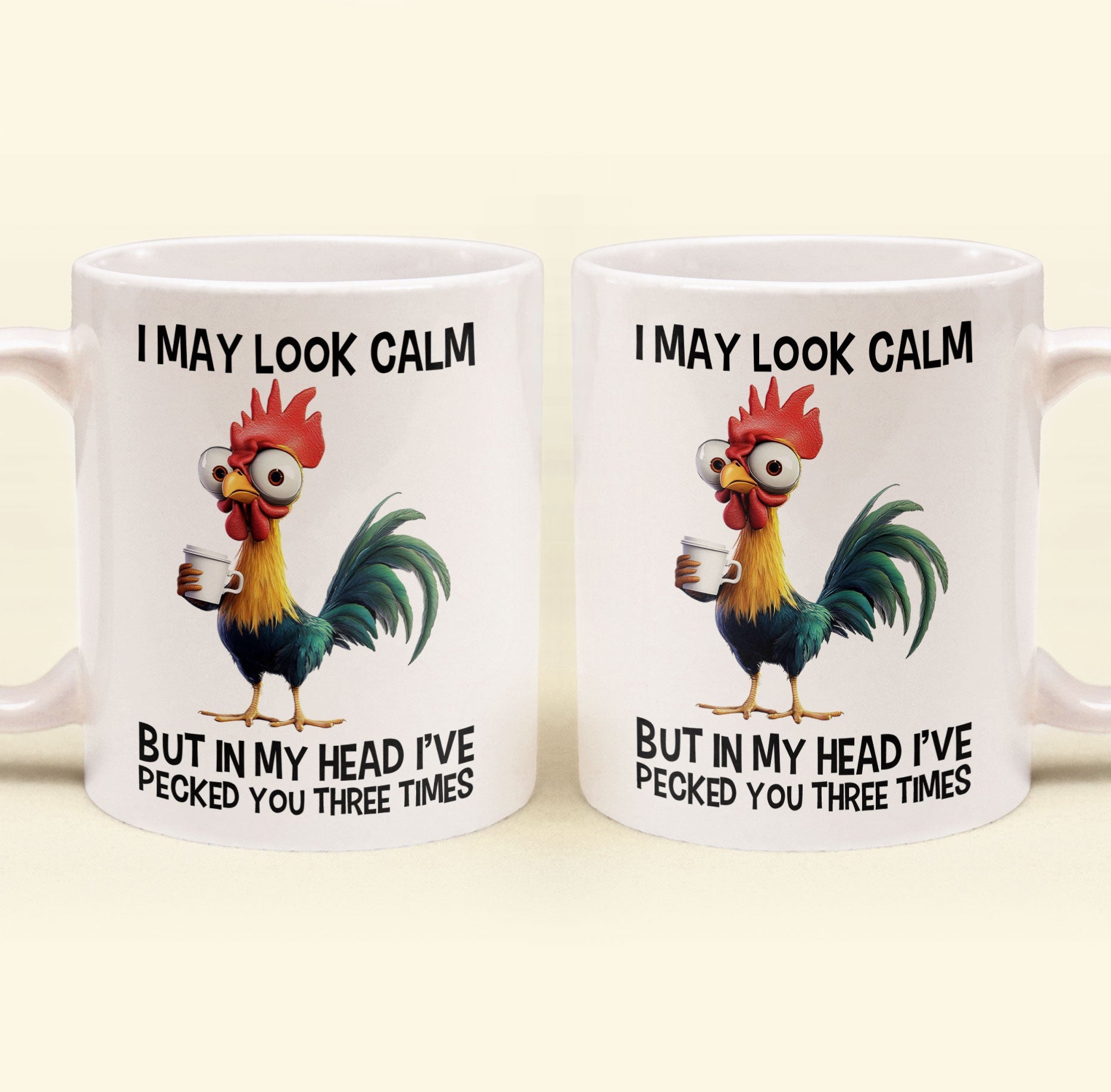 I've Pecked You Funny Chicken Mug Chicken Gifts For Chicken Lovers - Image 4