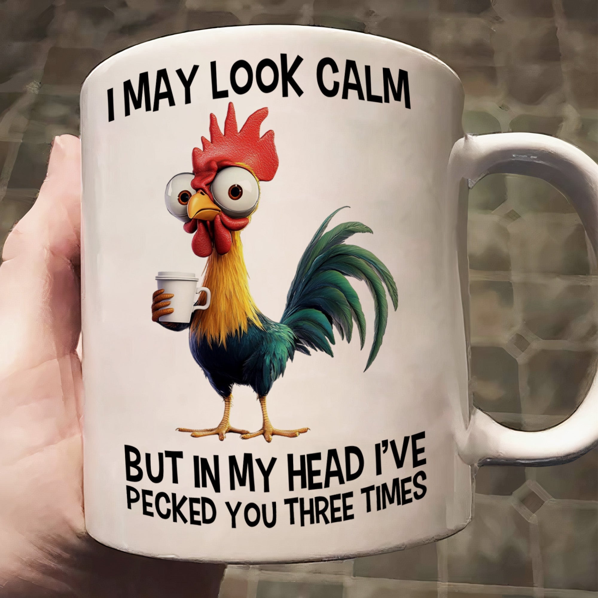 I've Pecked You Funny Chicken Mug Chicken Gifts For Chicken Lovers