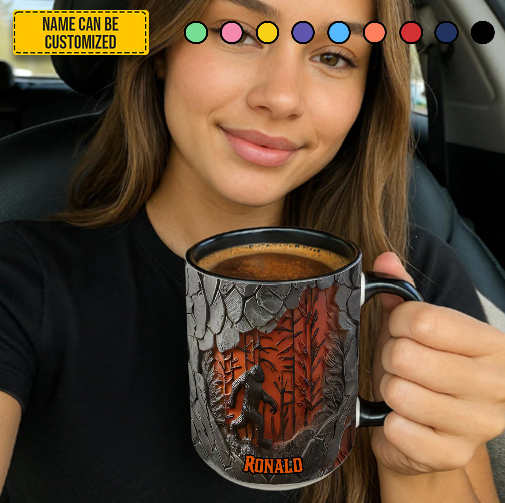 Legend The Trees Personalized Bigfoot Accent Mug Gifts For Bigfoot Lovers - Image 4