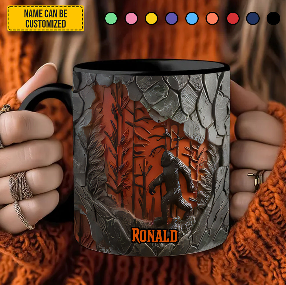 Legend The Trees Personalized Bigfoot Accent Mug Gifts For Bigfoot Lovers - Image 2