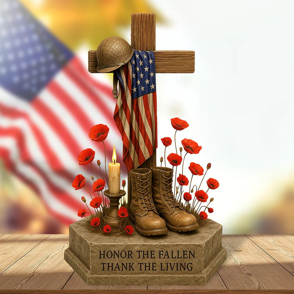 Memorial Day Acrylic Plaque Personalized Gifts For Veteran Veterans Day Gift Ideas - Image 2