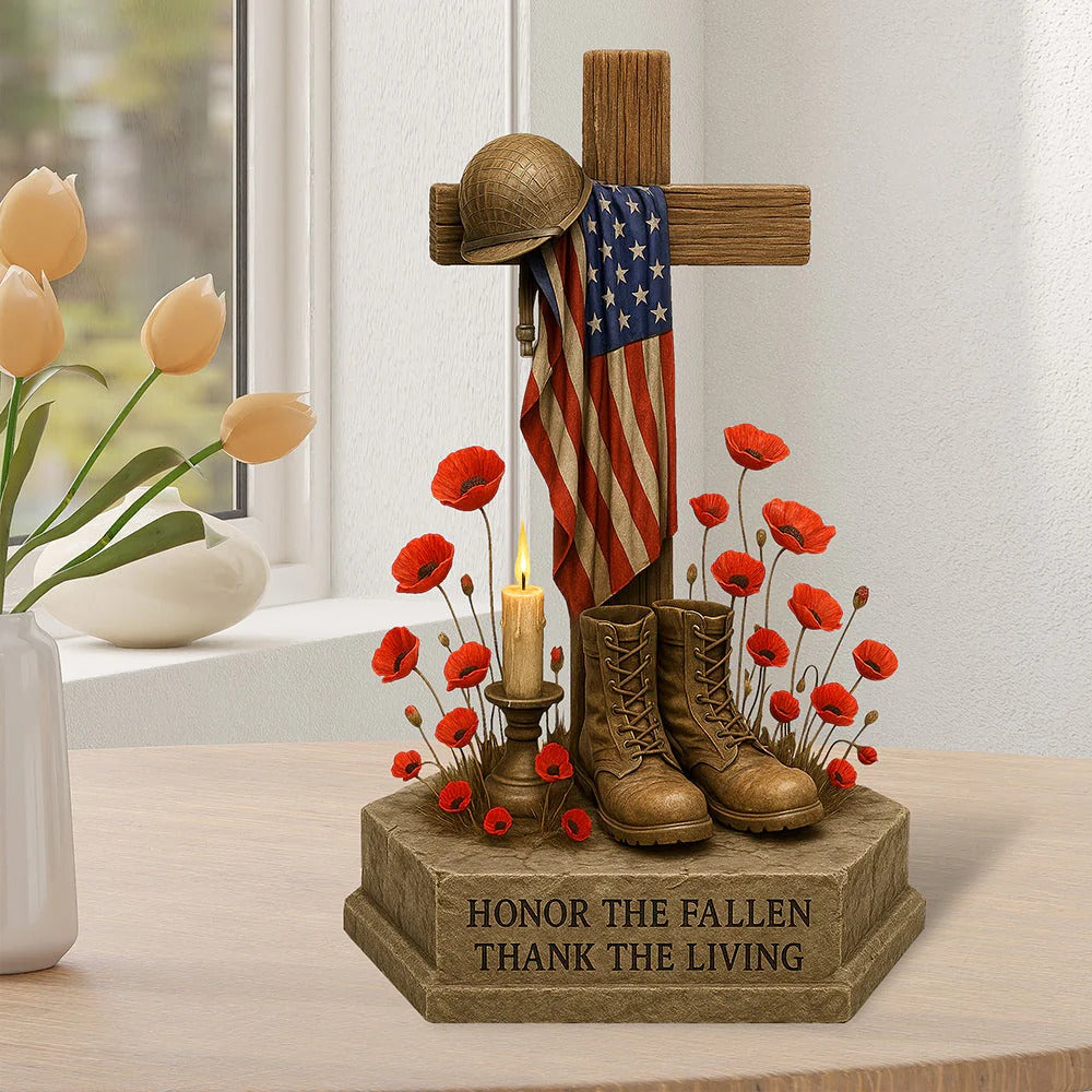 Memorial Day Acrylic Plaque Personalized Gifts For Veteran Veterans Day Gift Ideas - Image 3