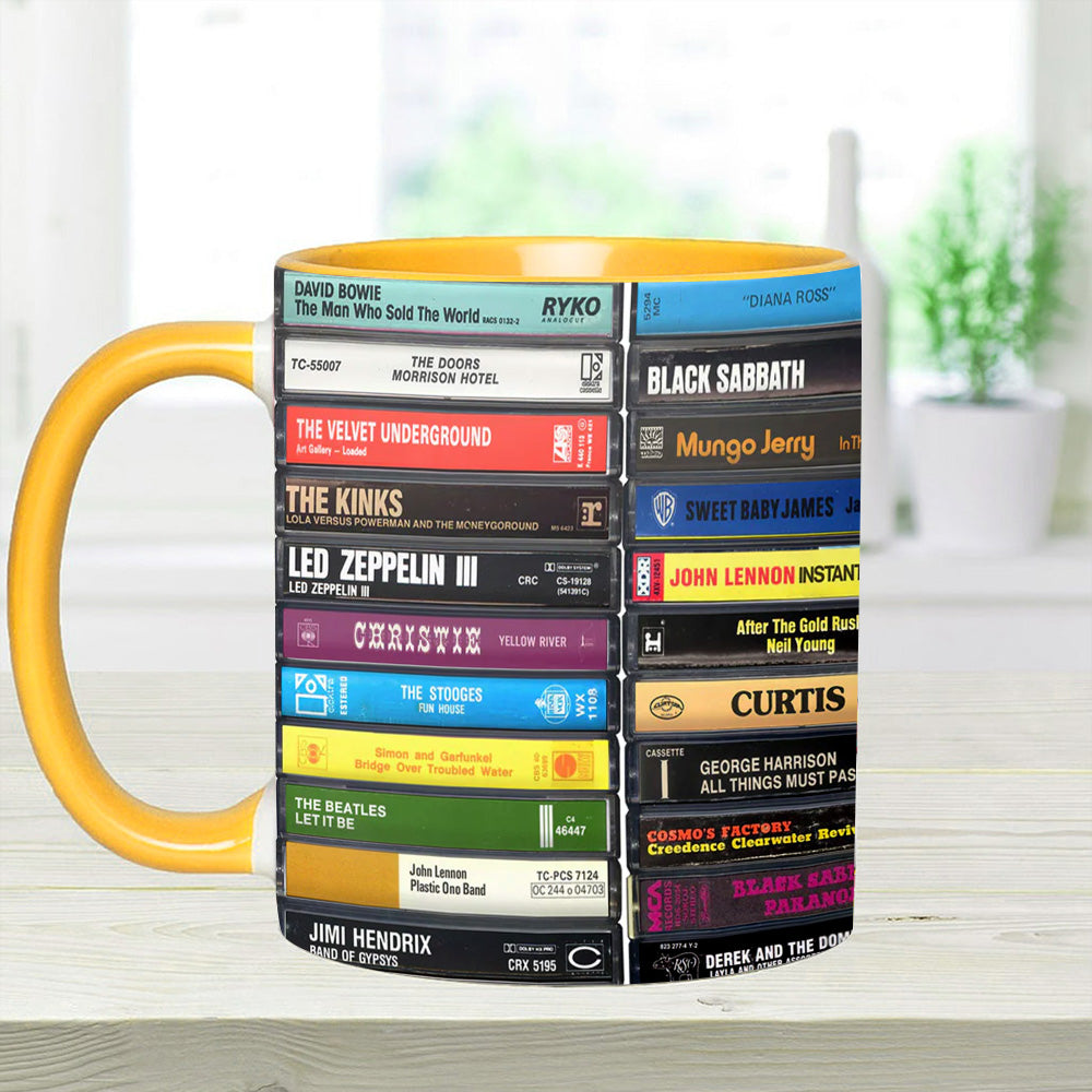 Music from 1970 Cassette Accent Mug Best Gift Ideas For Brother - Image 6