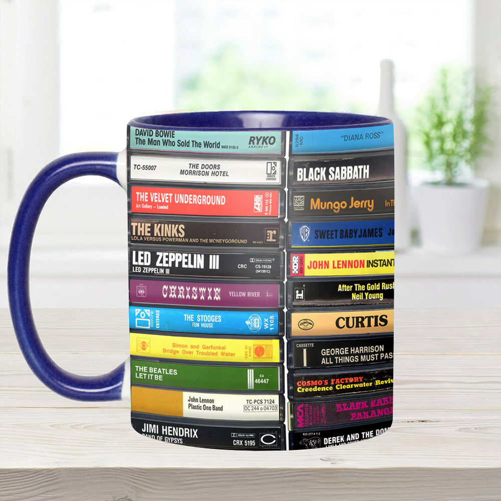 Music from 1970 Cassette Accent Mug Best Gift Ideas For Brother - Image 9