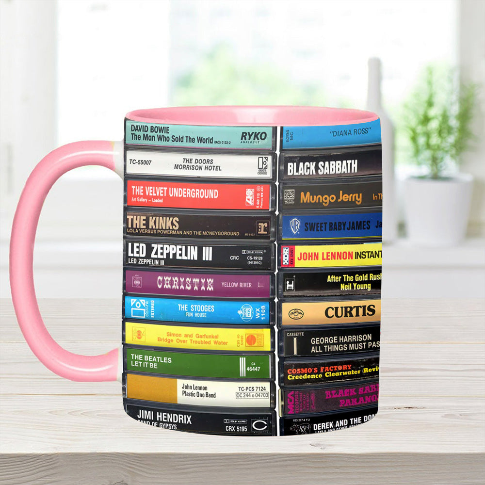 Music from 1970 Cassette Accent Mug Best Gift Ideas For Brother - Image 7