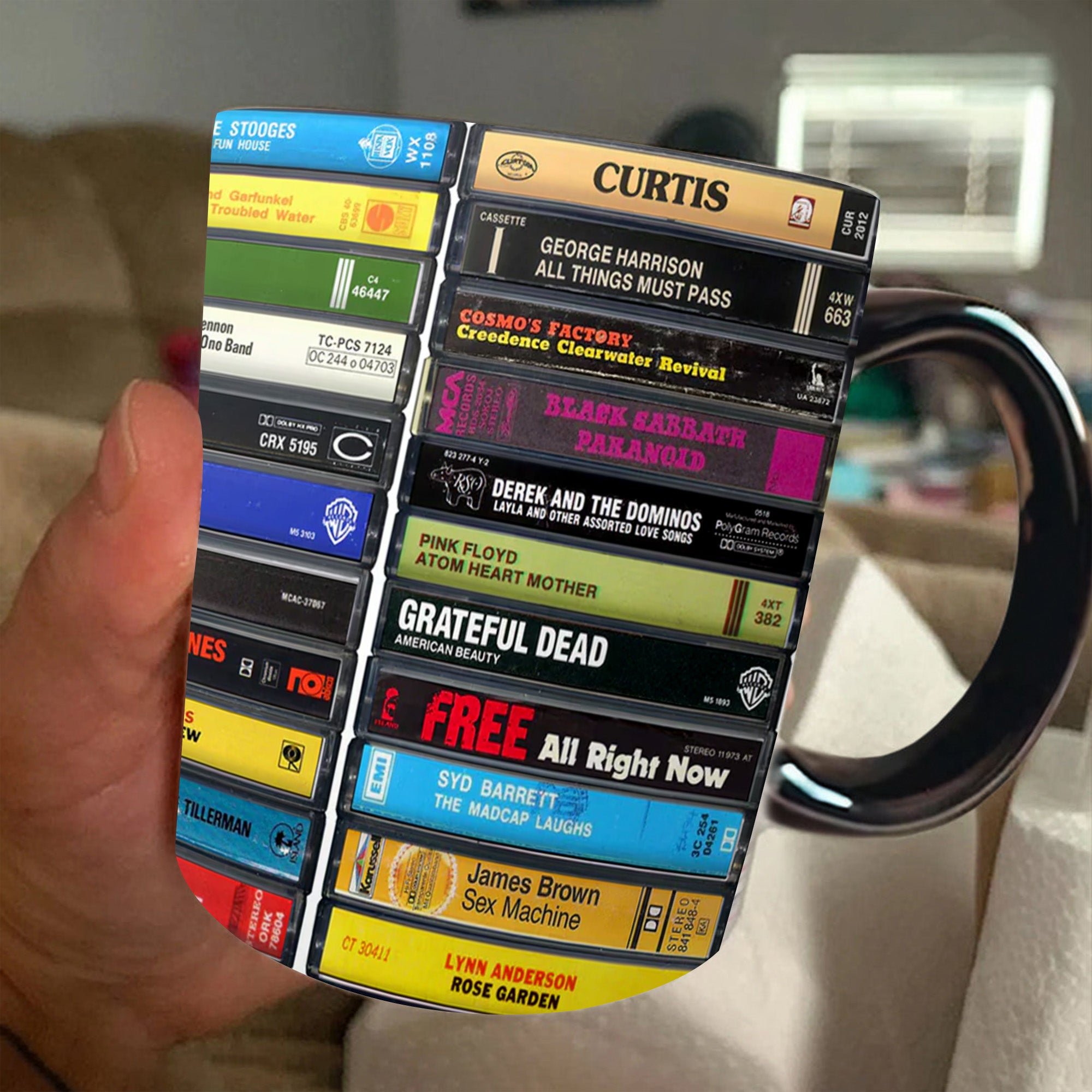 Music from 1970 Cassette Accent Mug Best Gift Ideas For Brother
