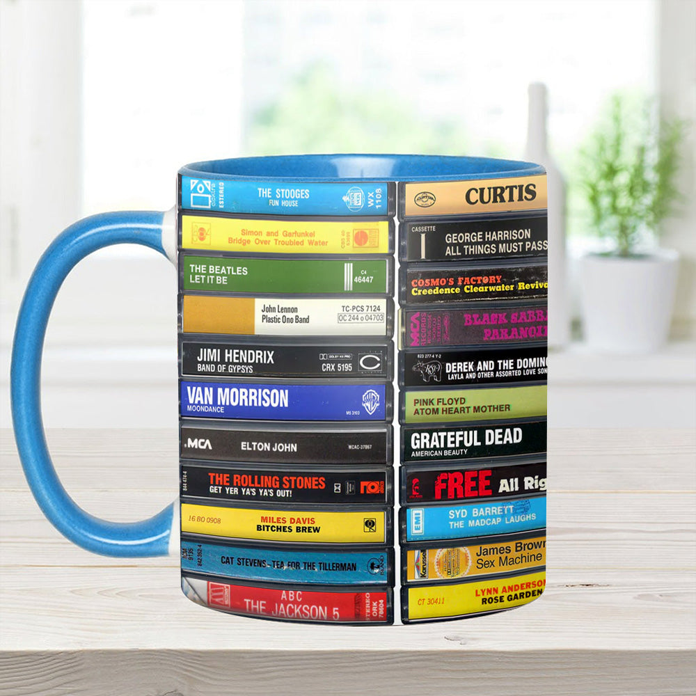 Music from 1970 Cassette Accent Mug Best Gift Ideas For Brother - Image 10