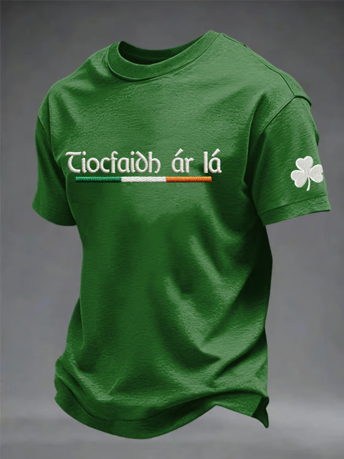 Our Day Will Come Tiocfaidh Ar La T-Shirt Mens St Patty's Day Shirts St Patrick Gifts - Image 2