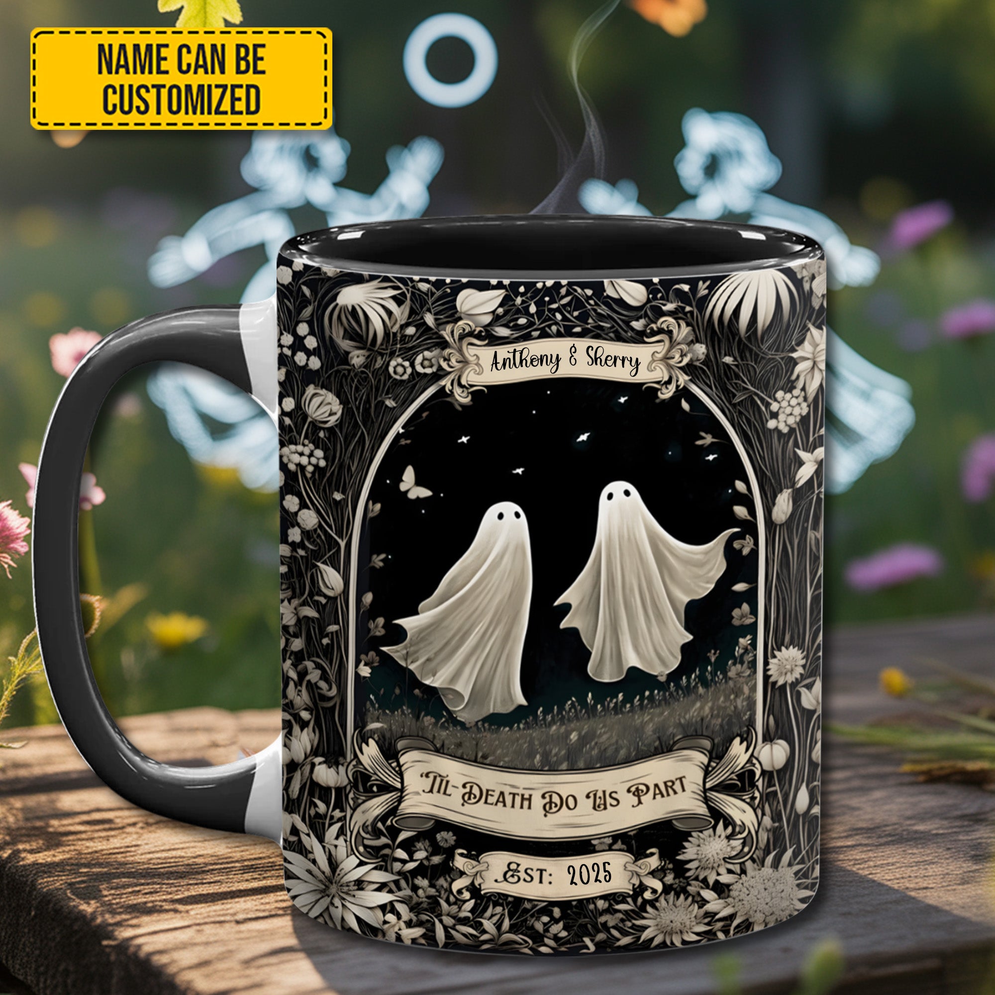 Personalized Accent Mug Couple Ghost Gift For Couple