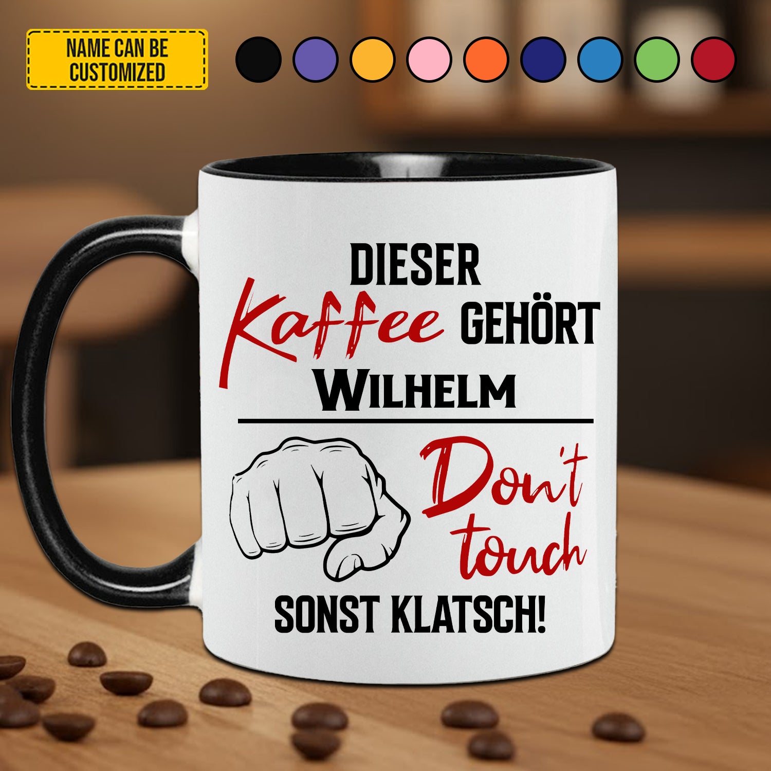 Personalized Accent Mug Funny Accent Mug Hilarious Gift For Laugh Lovers - Image 3