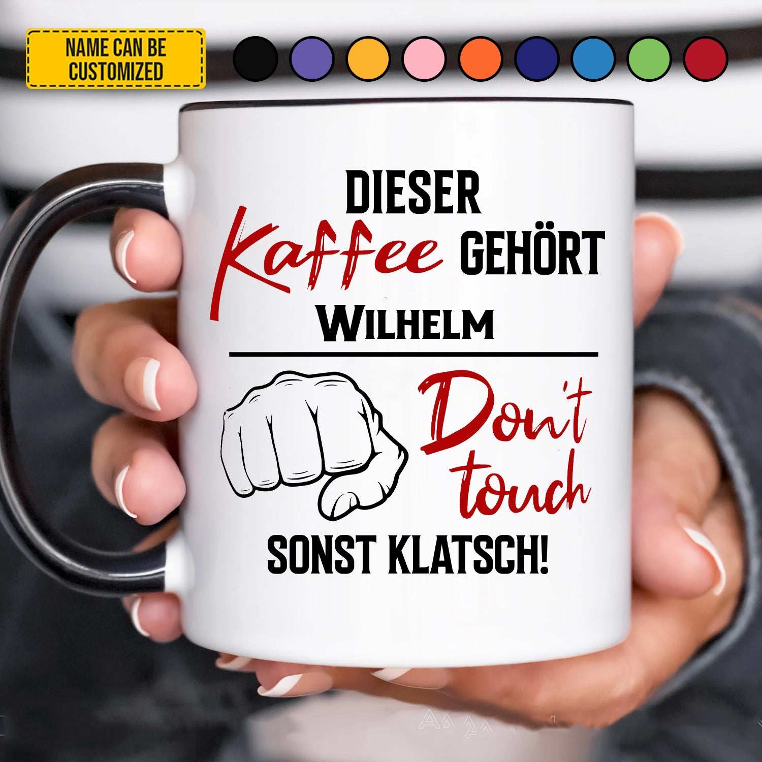 Personalized Accent Mug Funny Accent Mug Hilarious Gift For Laugh Lovers