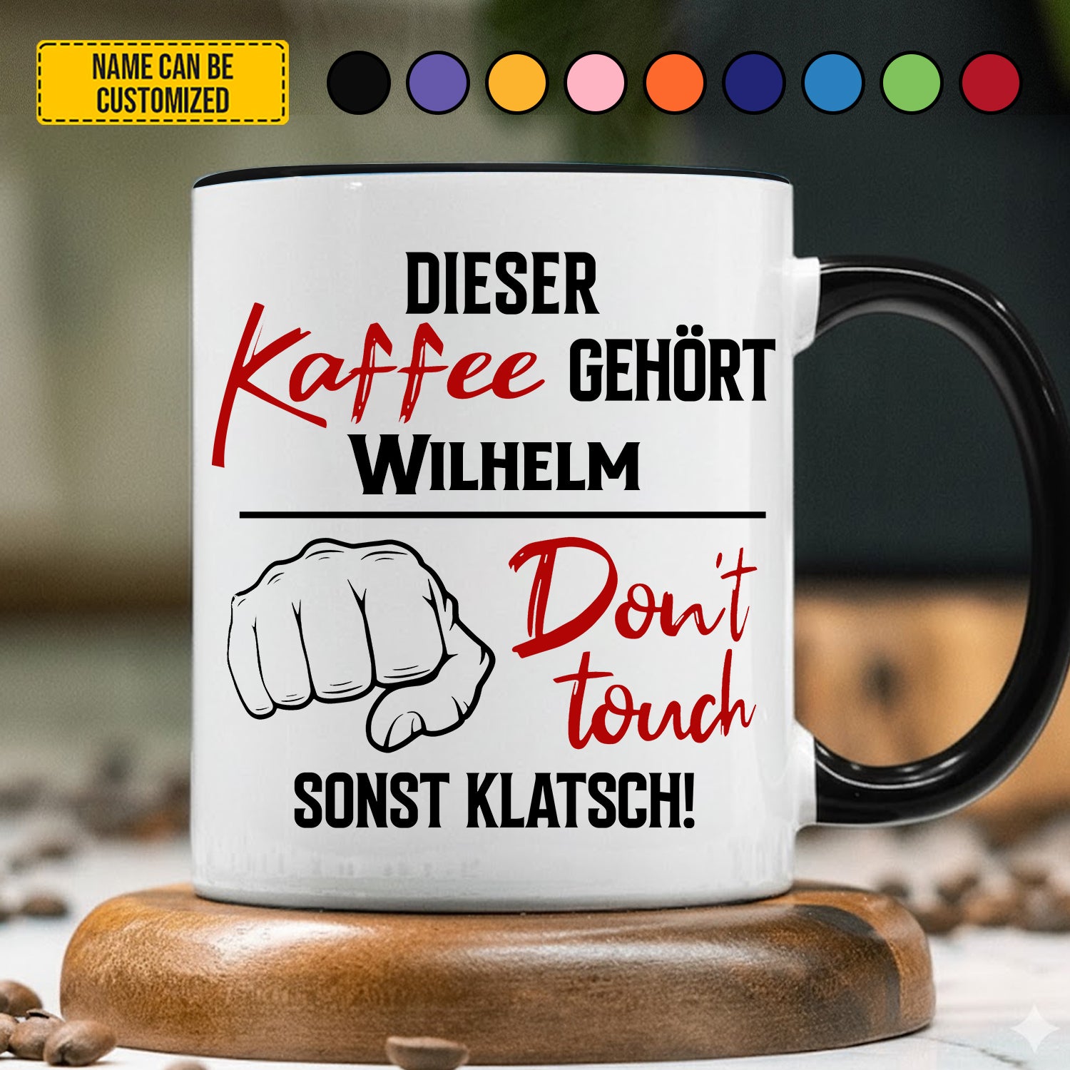 Personalized Accent Mug Funny Accent Mug Hilarious Gift For Laugh Lovers - Image 4