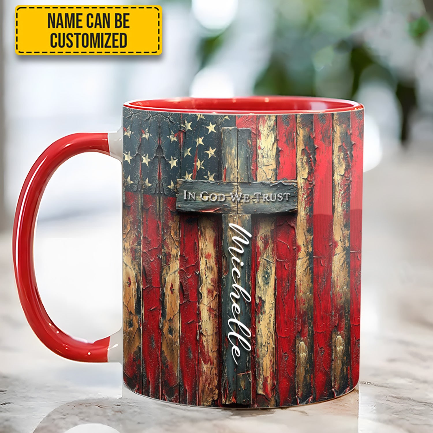 Personalized Accent Mug God Accent Mug Unique Gift Ideas For Brother - Image 2