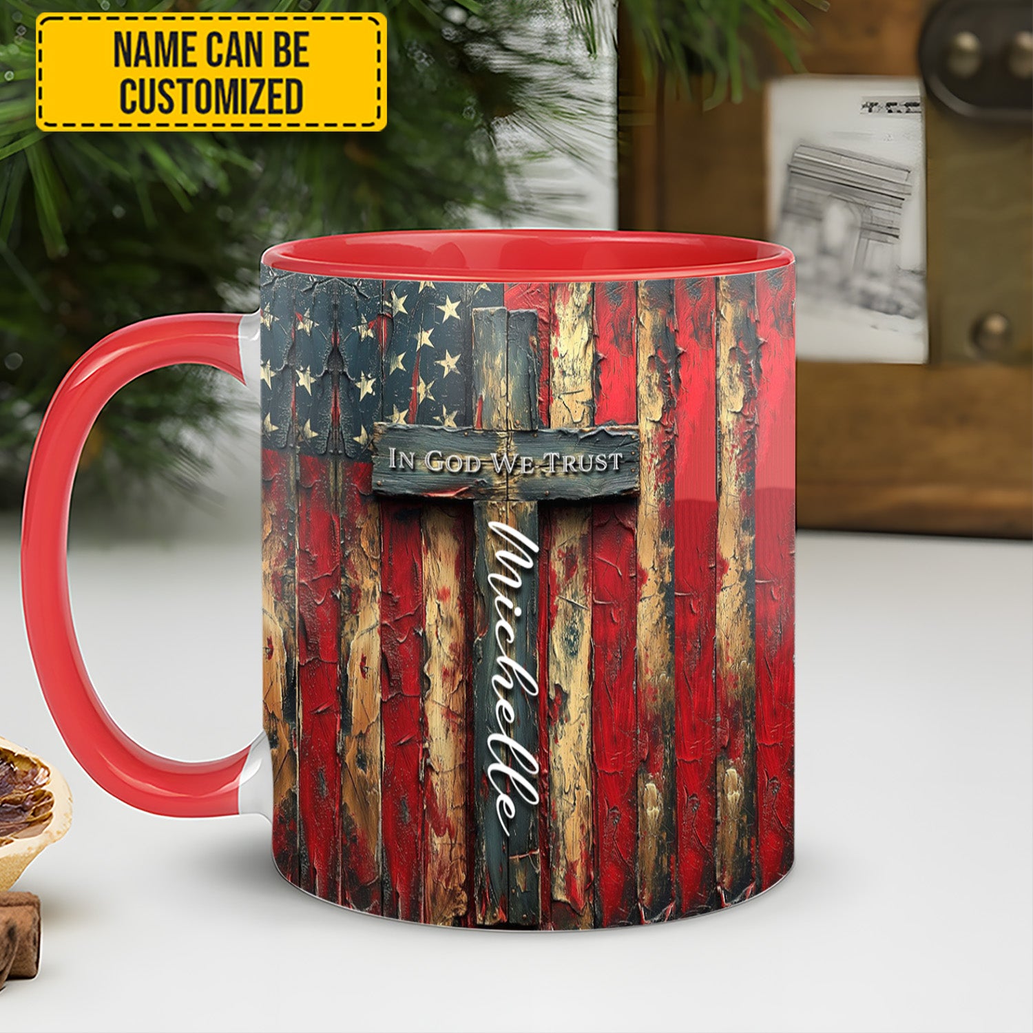 Personalized Accent Mug God Accent Mug Unique Gift Ideas For Brother - Image 4