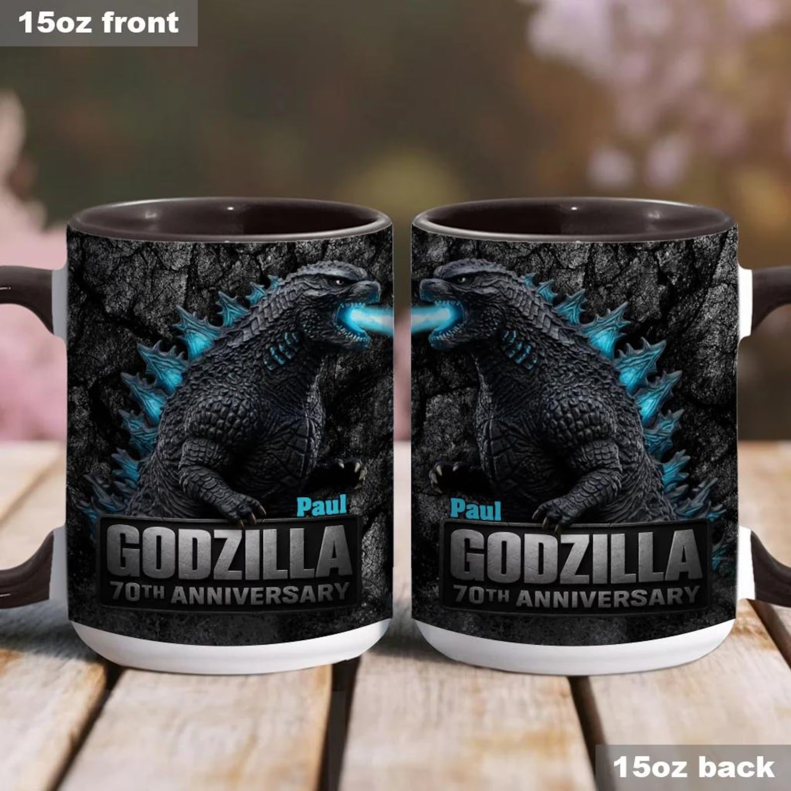 Personalized Accent Mug Limited 70th Monster Gift For Grandma - Image 4