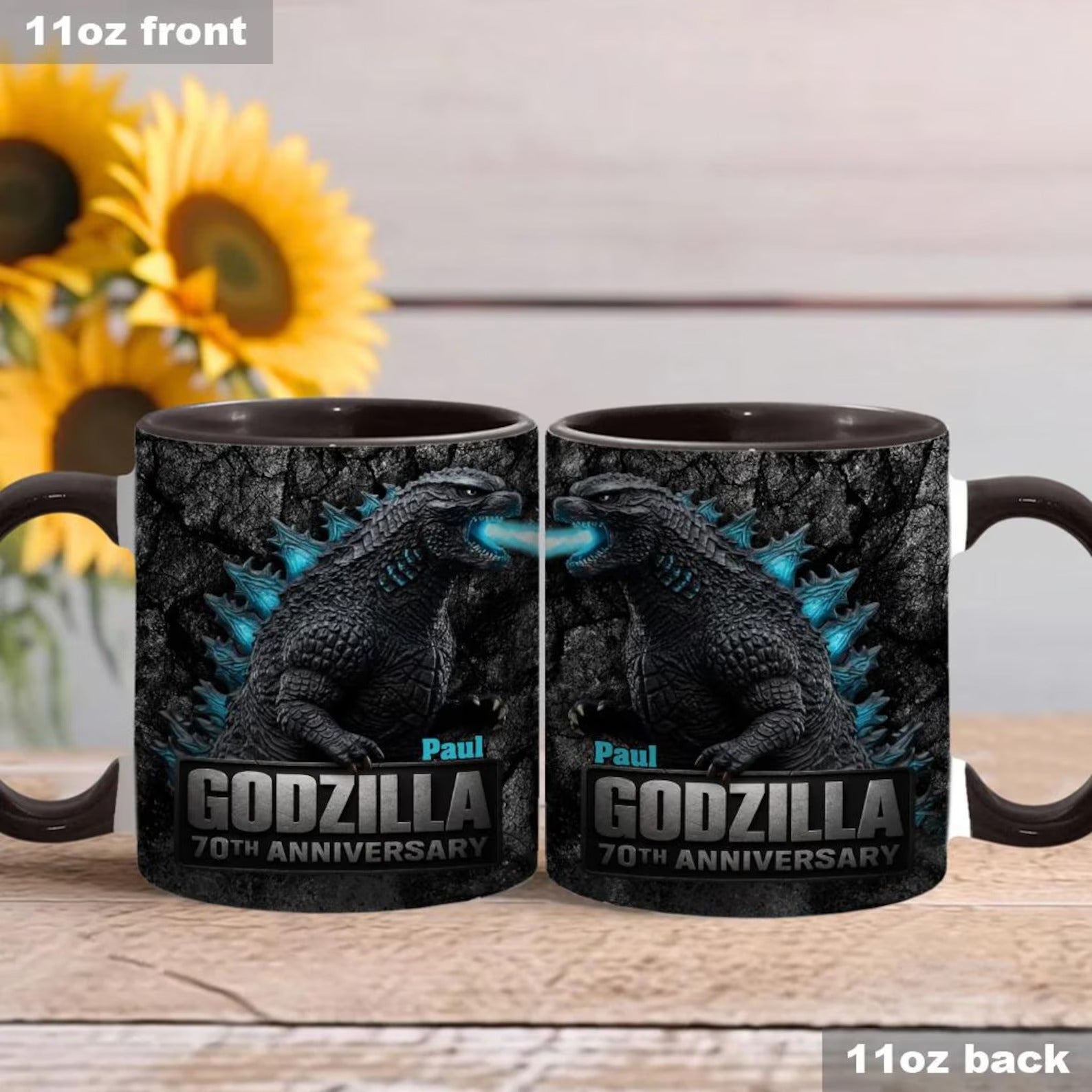 Personalized Accent Mug Limited 70th Monster Gift For Grandma - Image 2