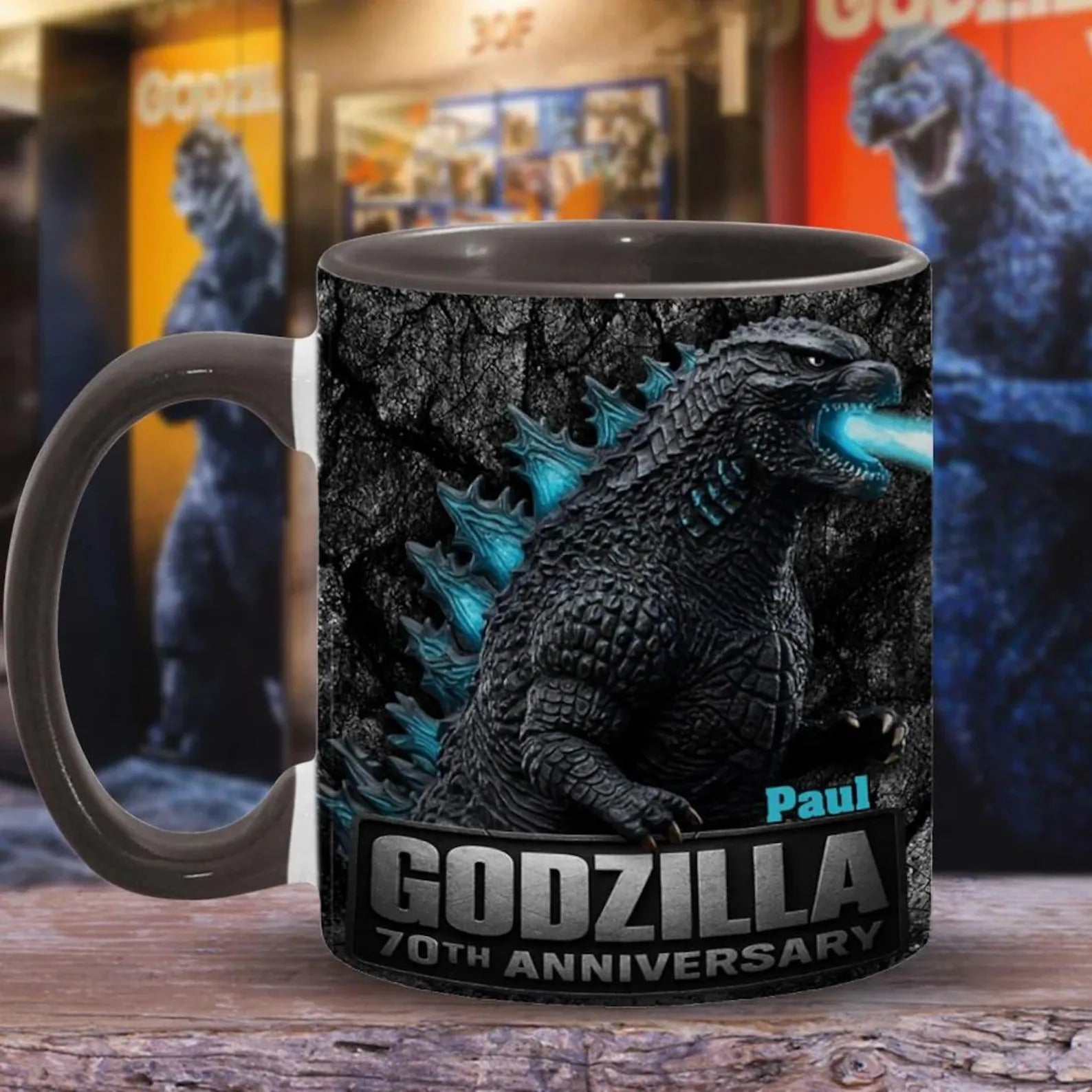 Personalized Accent Mug Limited 70th Monster Gift For Grandma