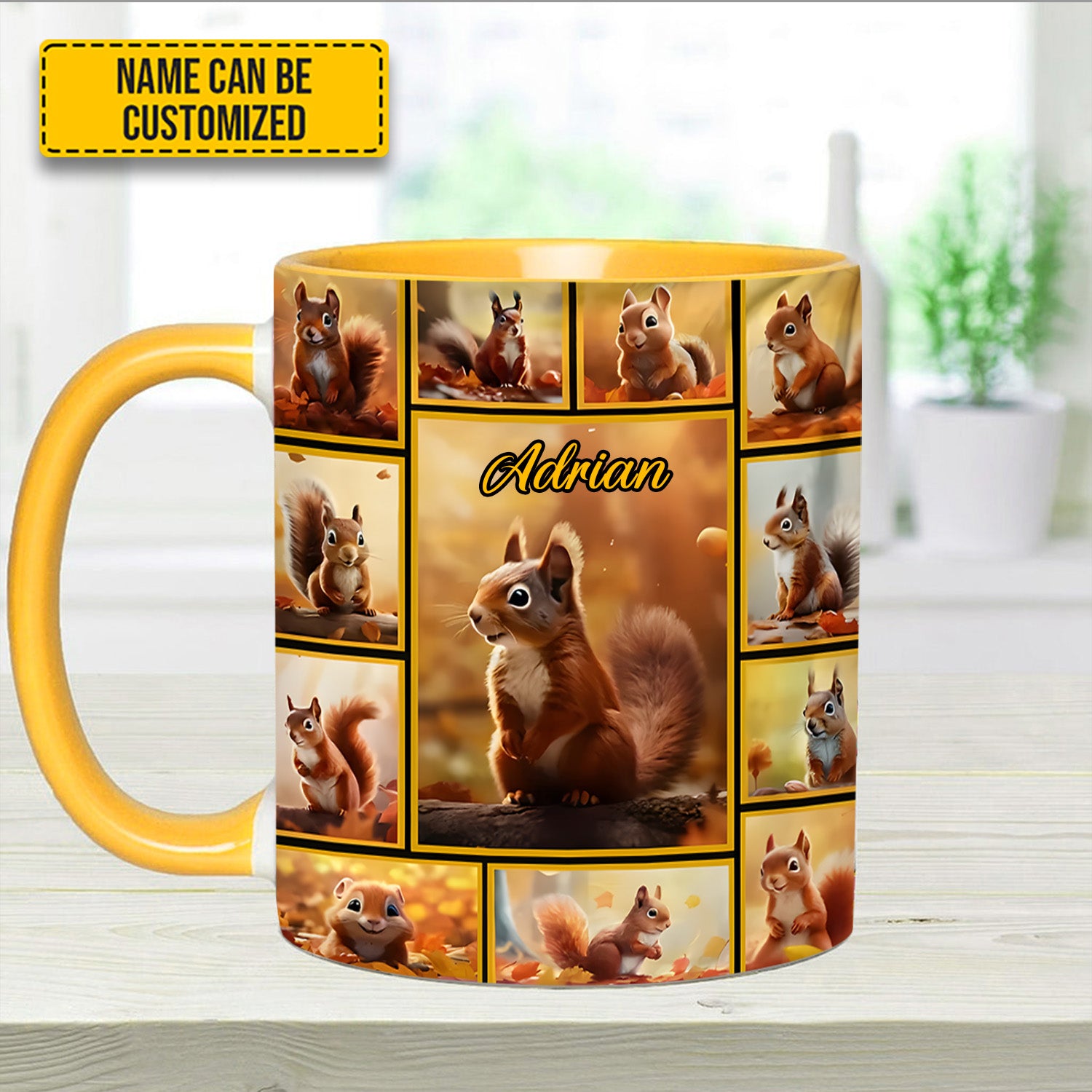 Personalized Accent Mug Squirrel Collection Best Gift For Dad - Image 13