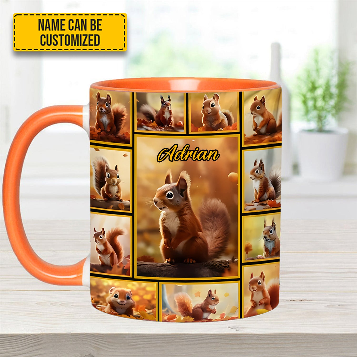 Personalized Accent Mug Squirrel Collection Best Gift For Dad - Image 11