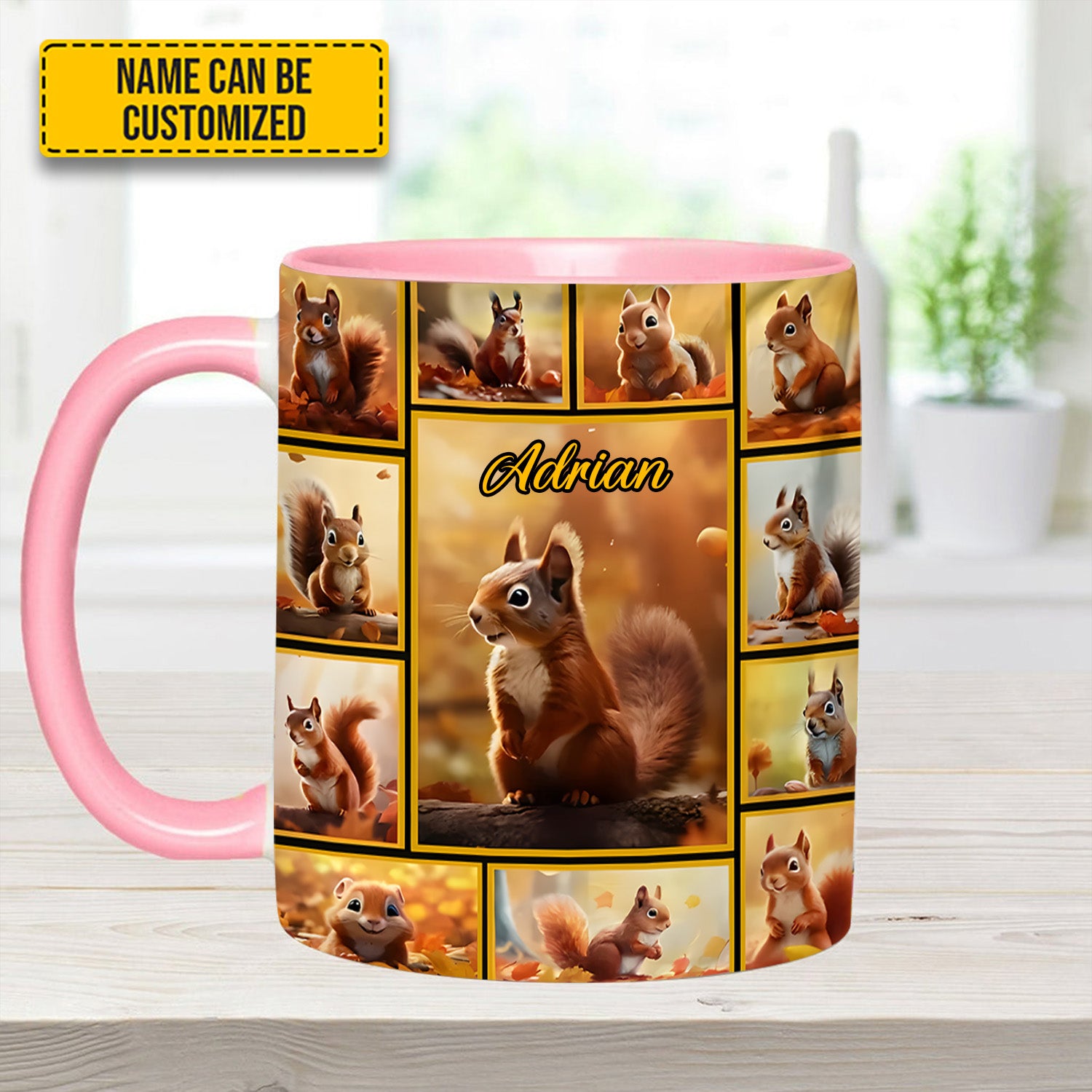 Personalized Accent Mug Squirrel Collection Best Gift For Dad - Image 12