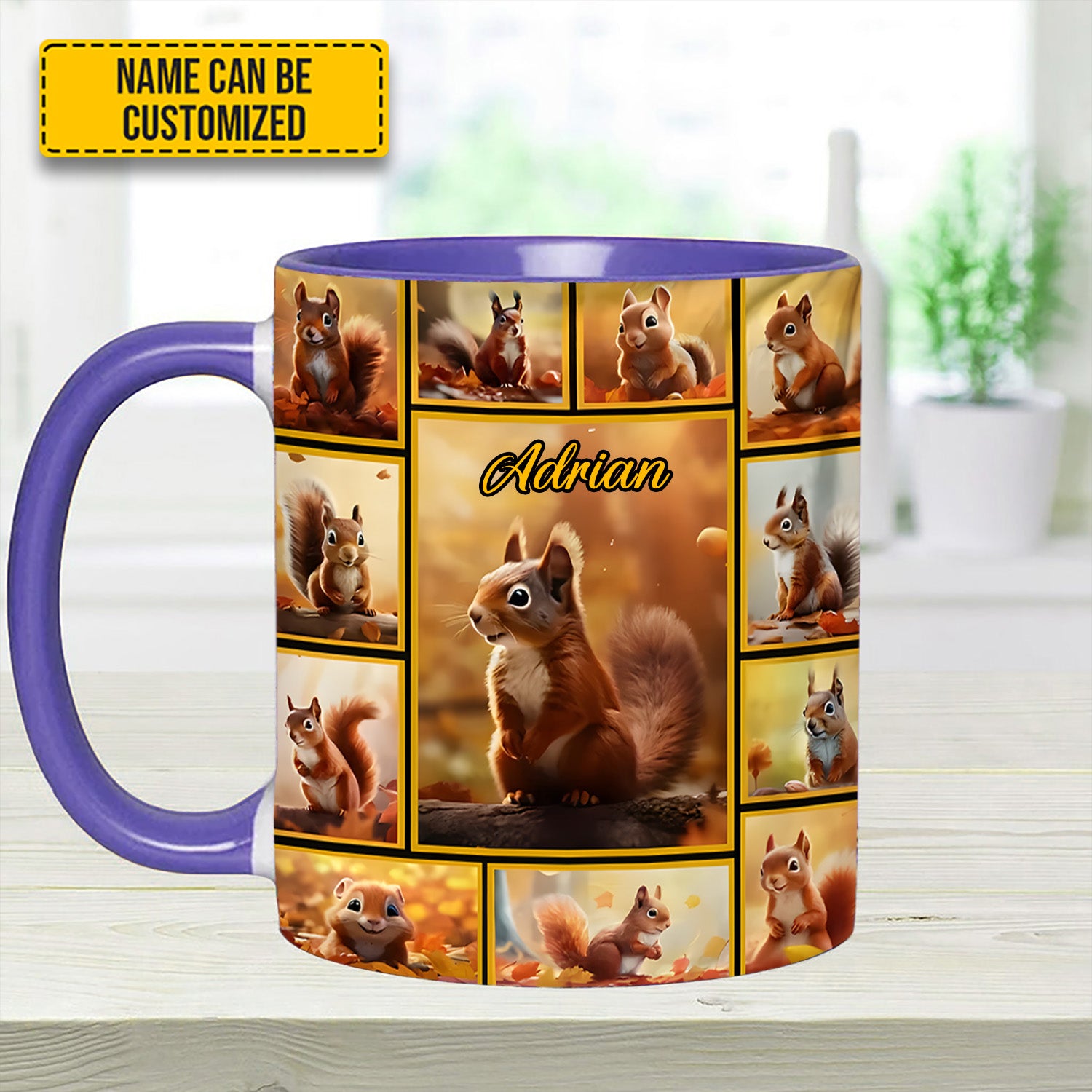 Personalized Accent Mug Squirrel Collection Best Gift For Dad - Image 14