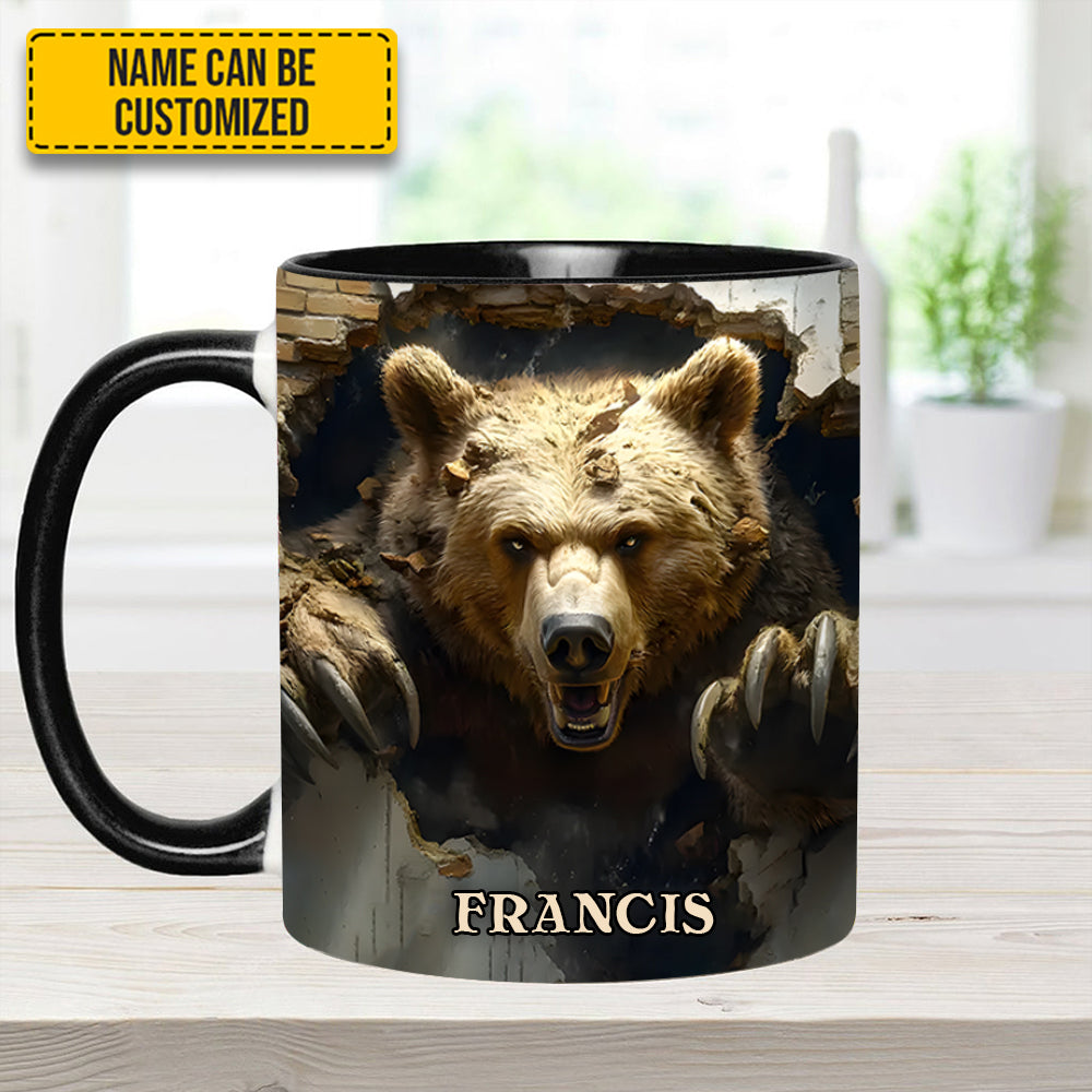 Personalized Bear Accent Mug Wall Breaker Bear Gift For Boyfriends - Image 7