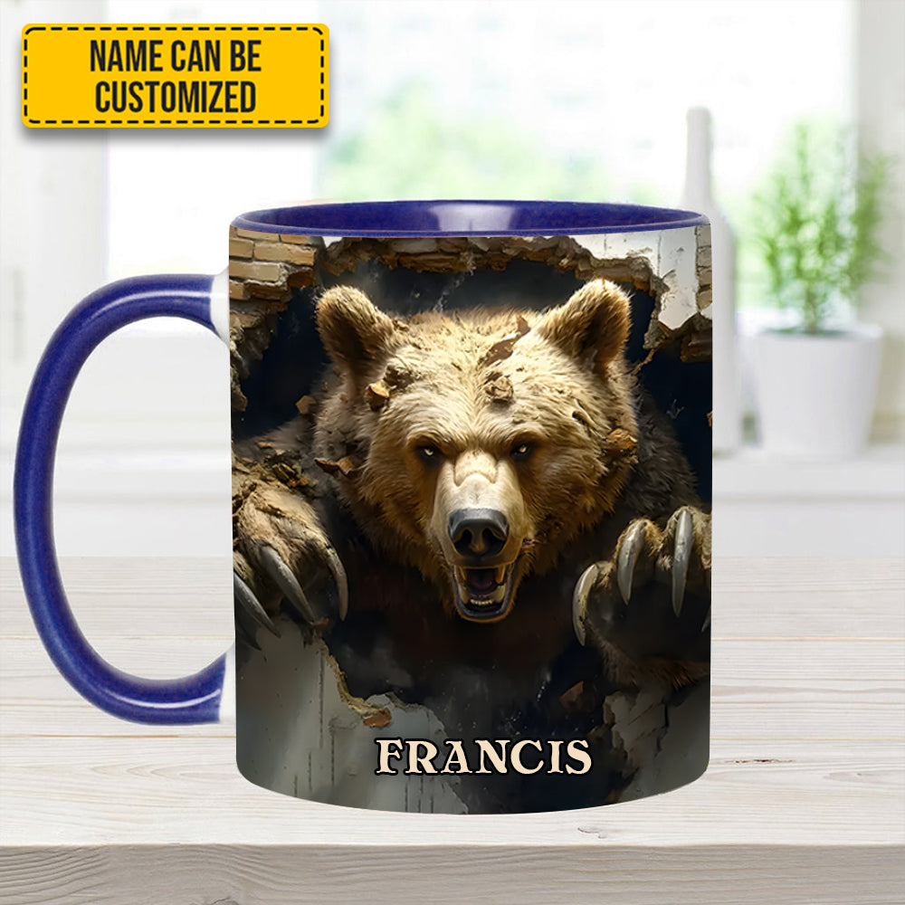 Personalized Bear Accent Mug Wall Breaker Bear Gift For Boyfriends - Image 8