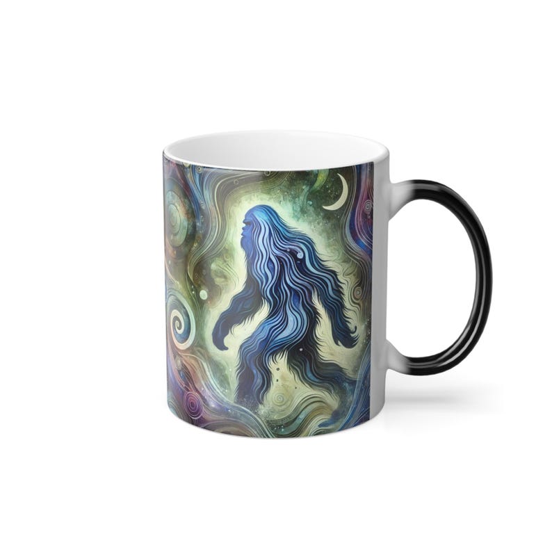 Personalized Bigfoot Accent Mug Cosmic Footsteps Bigfoot Gifts For Adults - Image 5