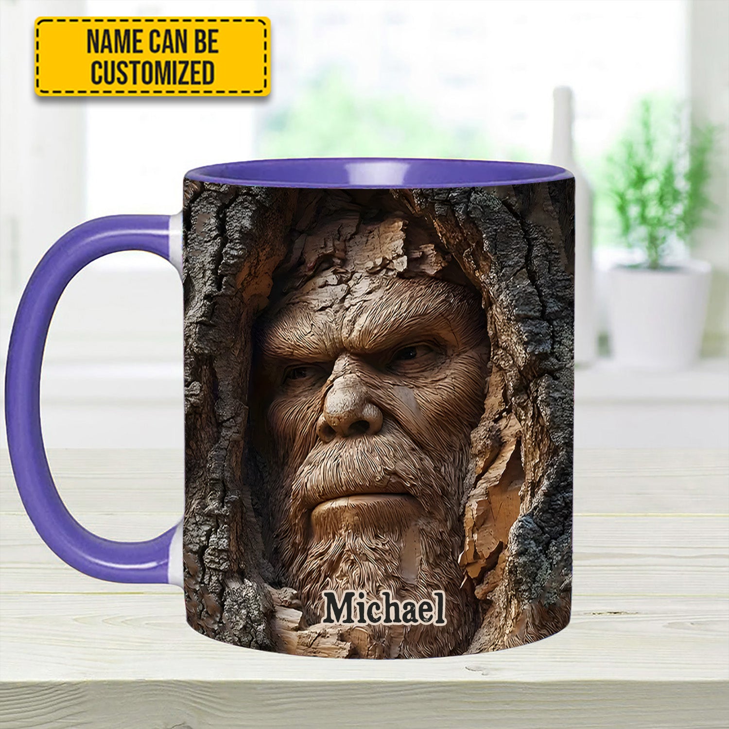 Personalized Bigfoot Accent Mug Forest Guardian Bigfoot Gifts Items To Buy - Image 13