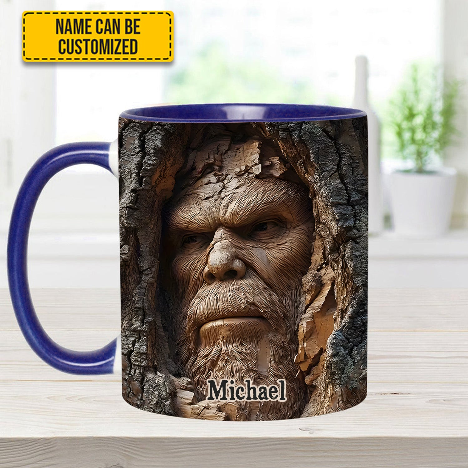 Personalized Bigfoot Accent Mug Forest Guardian Bigfoot Gifts Items To Buy - Image 9