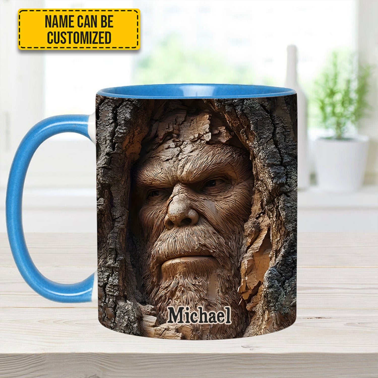 Personalized Bigfoot Accent Mug Forest Guardian Bigfoot Gifts Items To Buy - Image 8