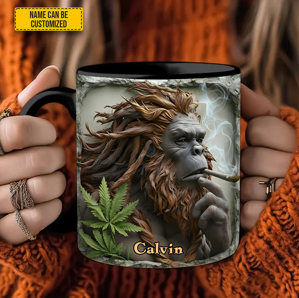 Personalized Bigfoot Accent Mug High in the Wild Best Bigfoot Gifts For Friends - Image 4