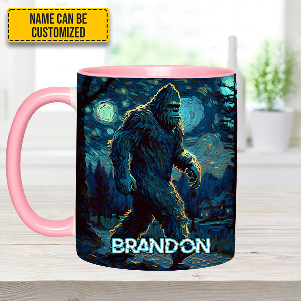 Personalized Bigfoot Accent Mug Night Walker Big Foot Gift Ideas For Mom - Image 10