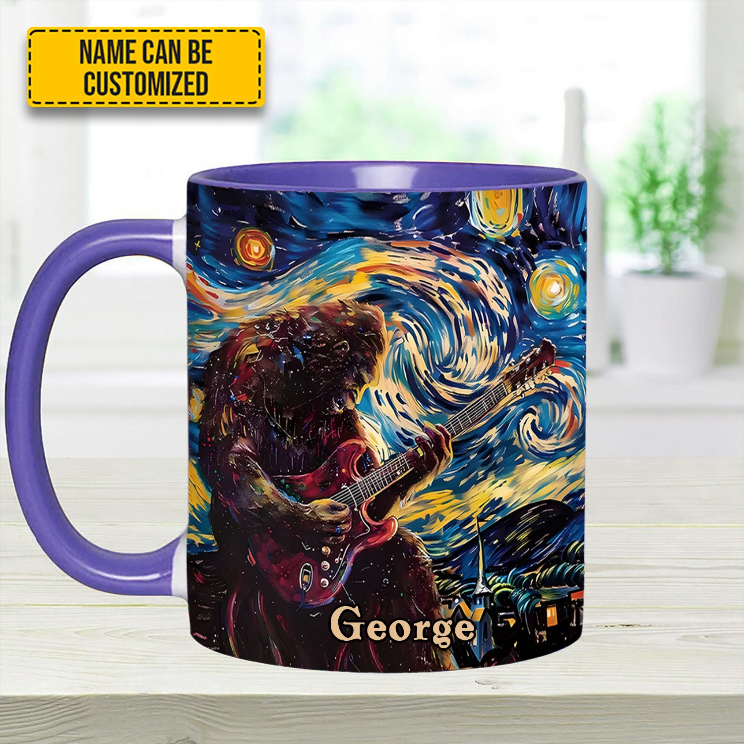 Personalized Bigfoot Accent Mug Starry Jam Gifts For Bigfoot Lovers - Image 15