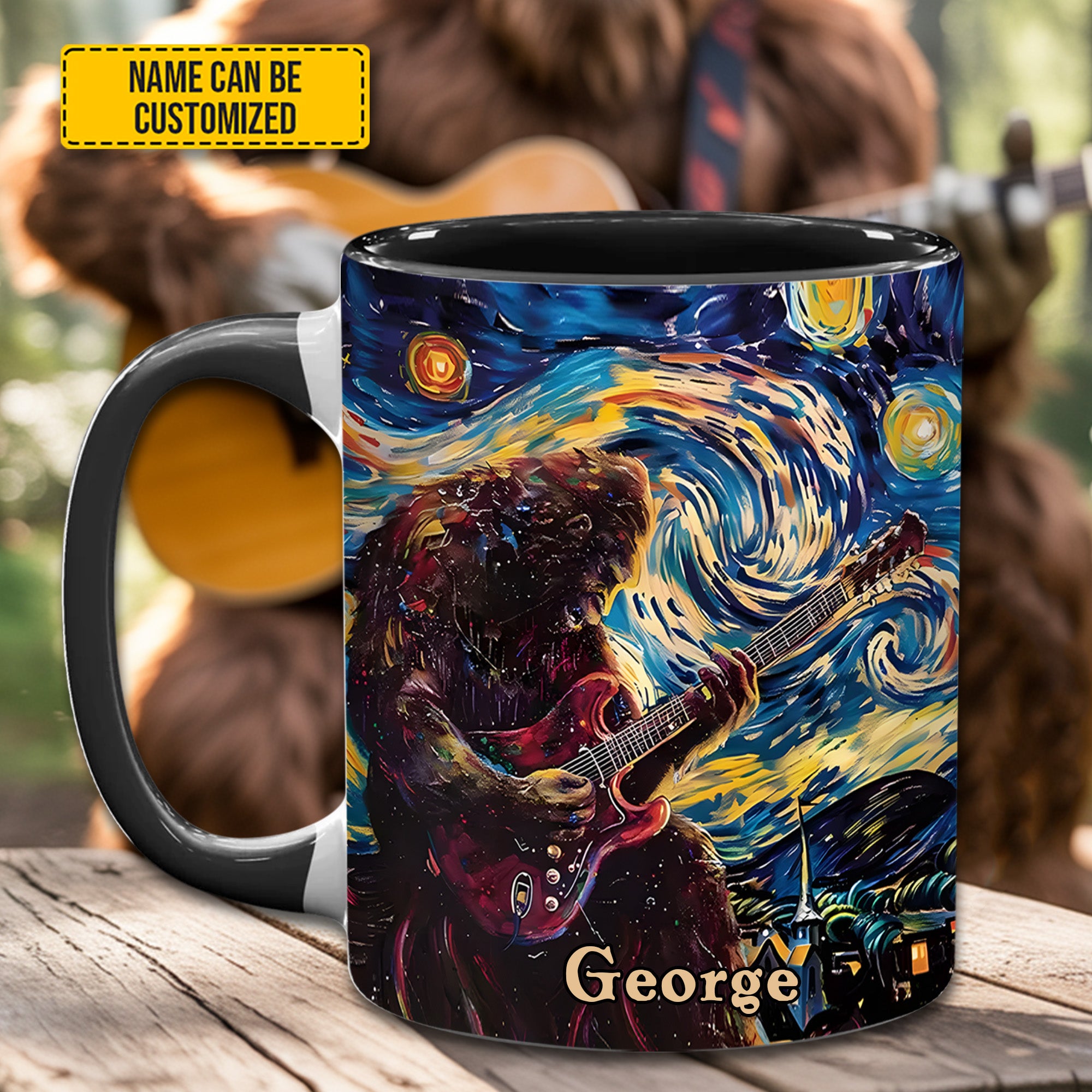 Personalized Bigfoot Accent Mug Starry Jam Gifts For Bigfoot Lovers