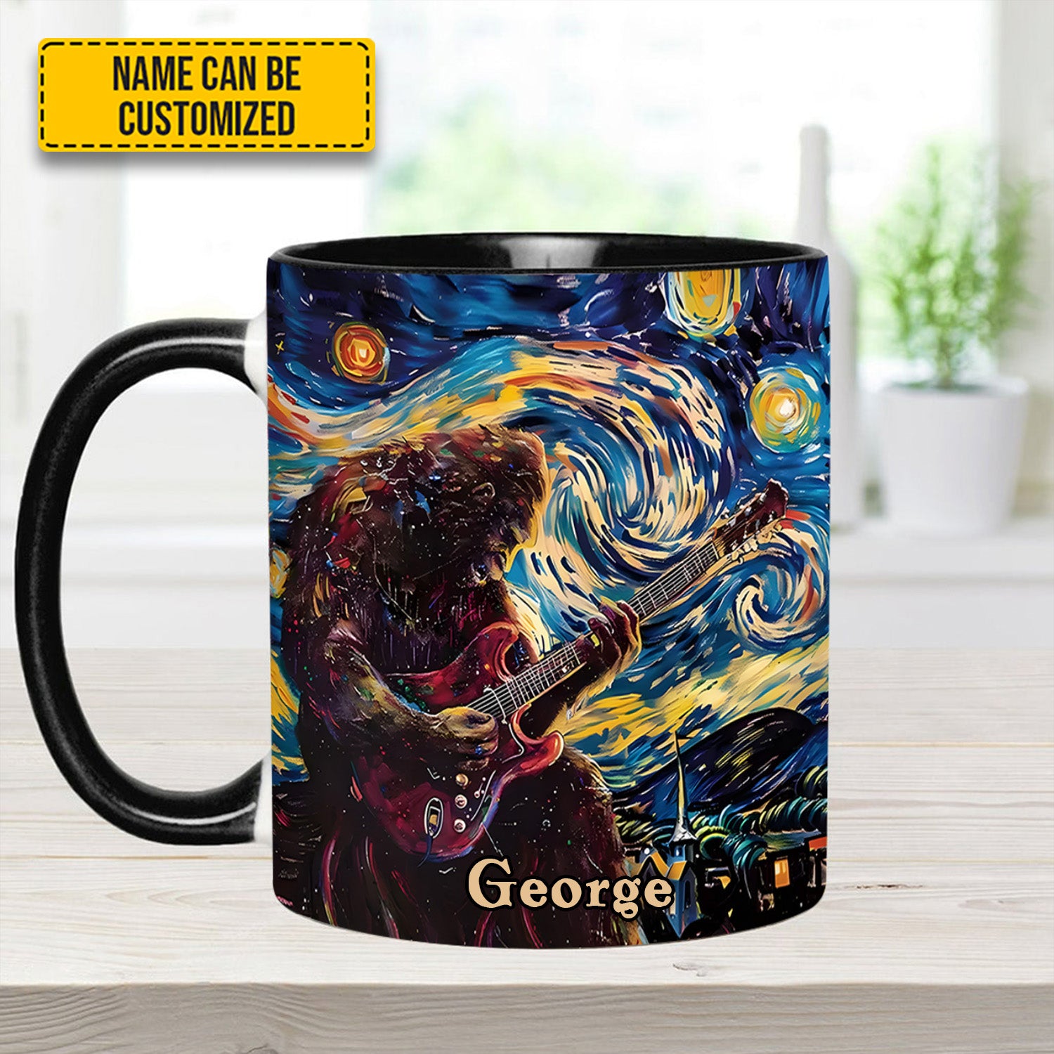 Personalized Bigfoot Accent Mug Starry Jam Gifts For Bigfoot Lovers - Image 7