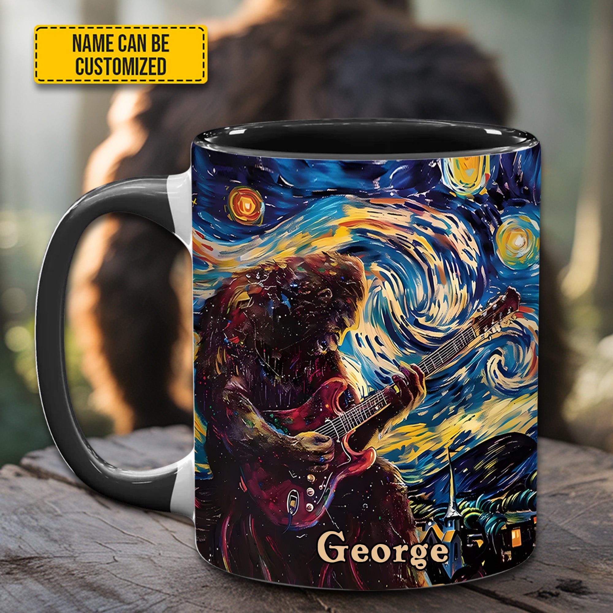Personalized Bigfoot Accent Mug Starry Jam Gifts For Bigfoot Lovers - Image 3