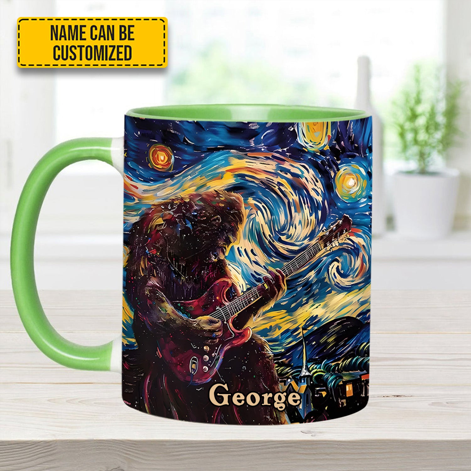 Personalized Bigfoot Accent Mug Starry Jam Gifts For Bigfoot Lovers - Image 9
