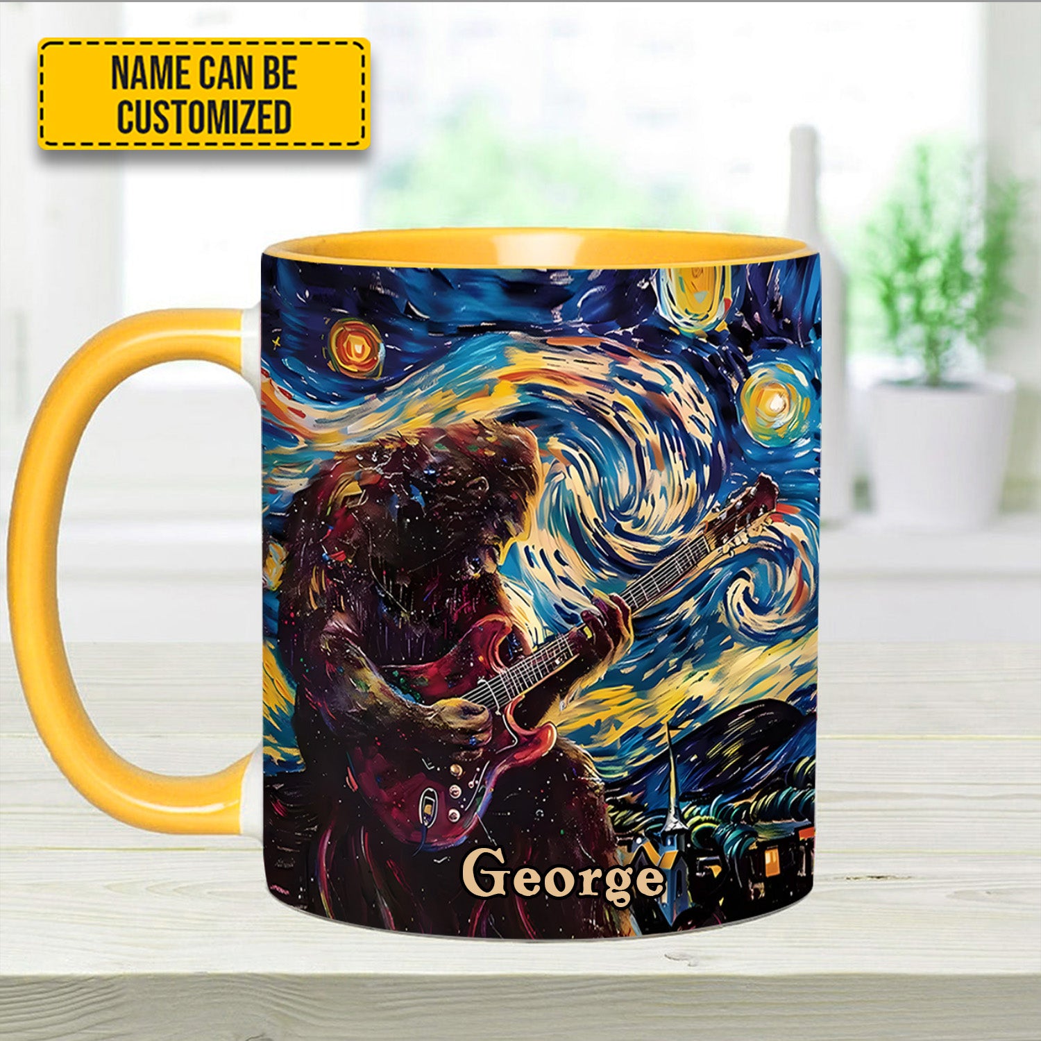 Personalized Bigfoot Accent Mug Starry Jam Gifts For Bigfoot Lovers - Image 14