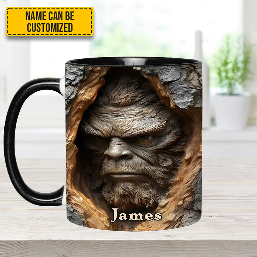 Personalized Bigfoot Accent Mug The Lurker Unique Bigfoot Gifts For Him Her - Image 7