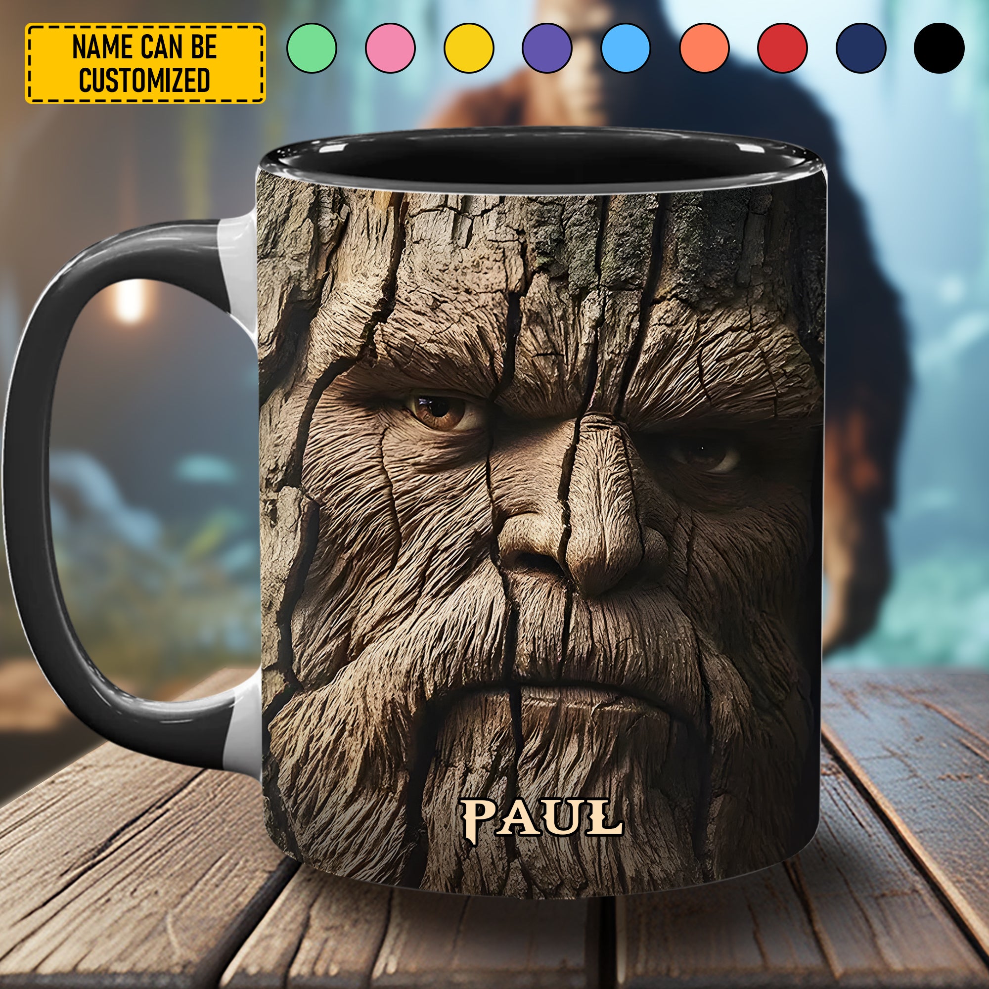 Personalized Bigfoot Accent Mug Timber Beast Gifts For Bigfoot Lovers - Image 3