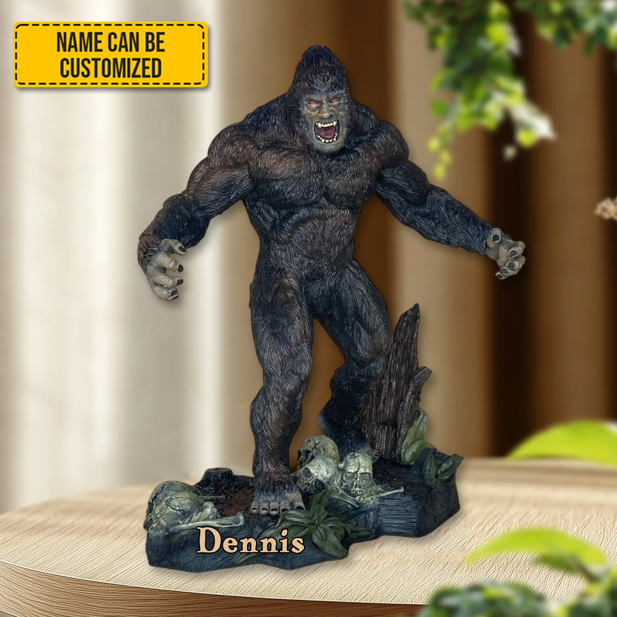 Personalized Bigfoot Acrylic Plaque Beast Of The Wild Bigfoot Gift Items - Image 2