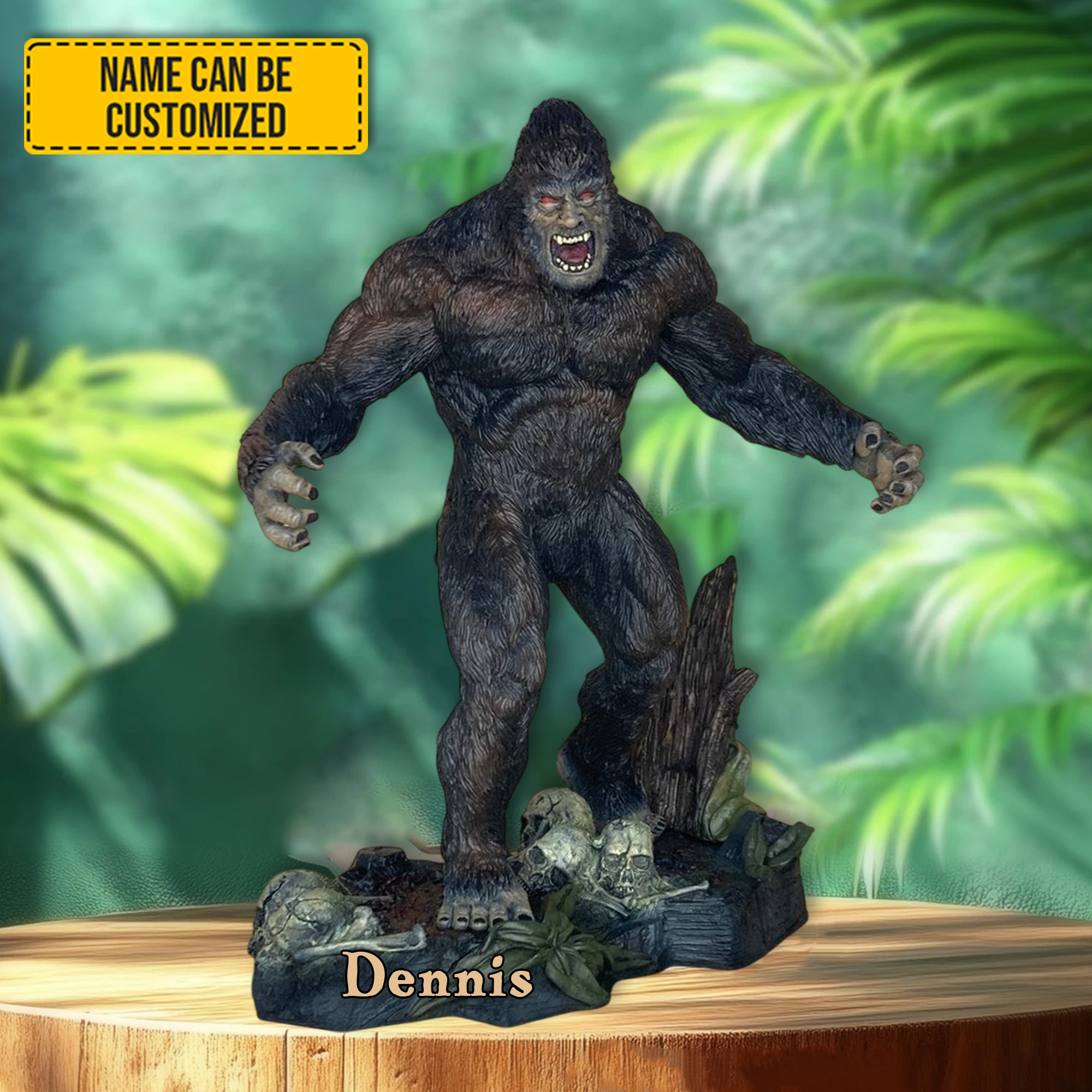 Personalized Bigfoot Acrylic Plaque Beast Of The Wild Bigfoot Gift Items
